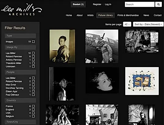 Lee Miller Archives logo