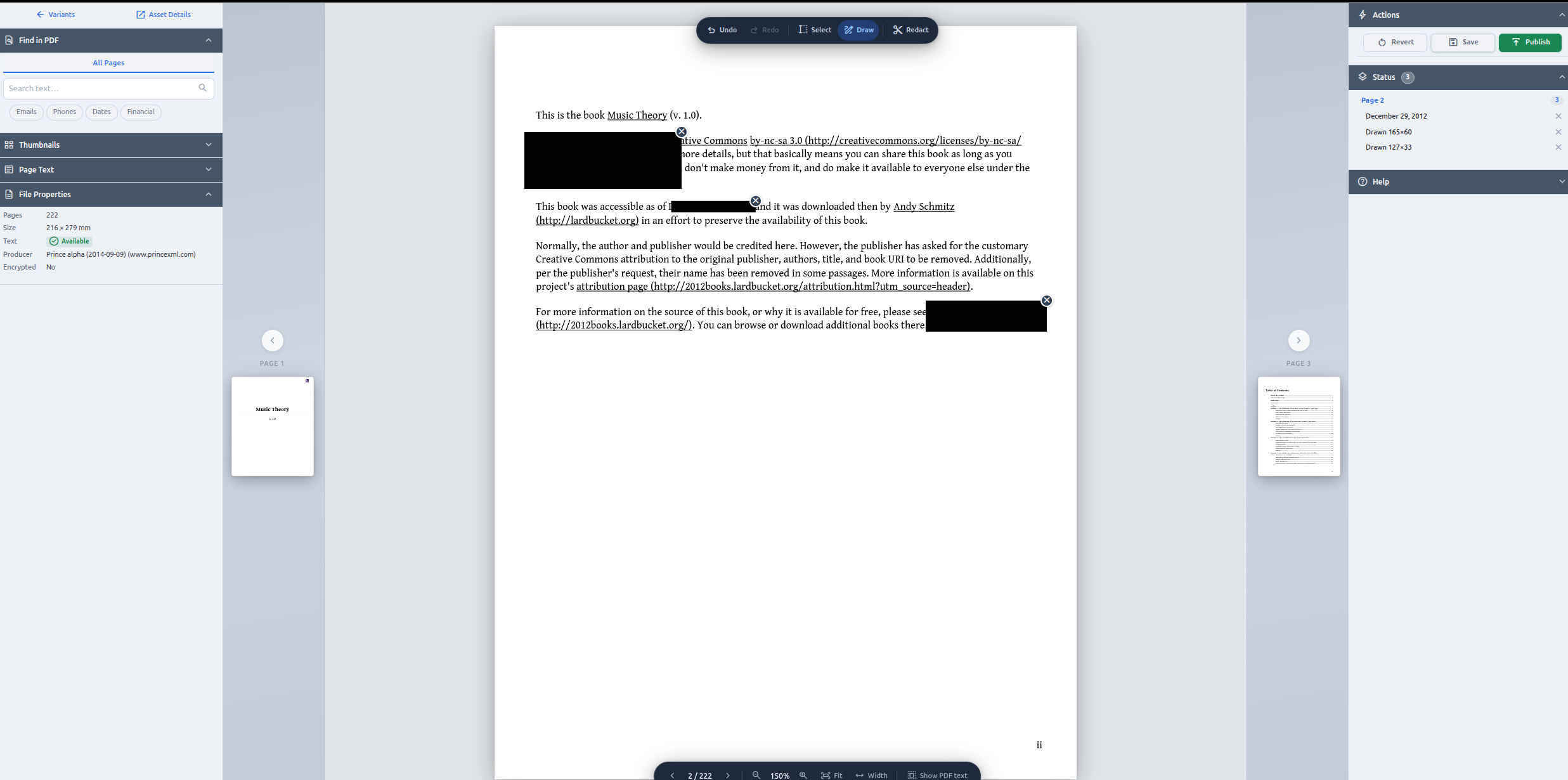 AI Redact document and image redaction