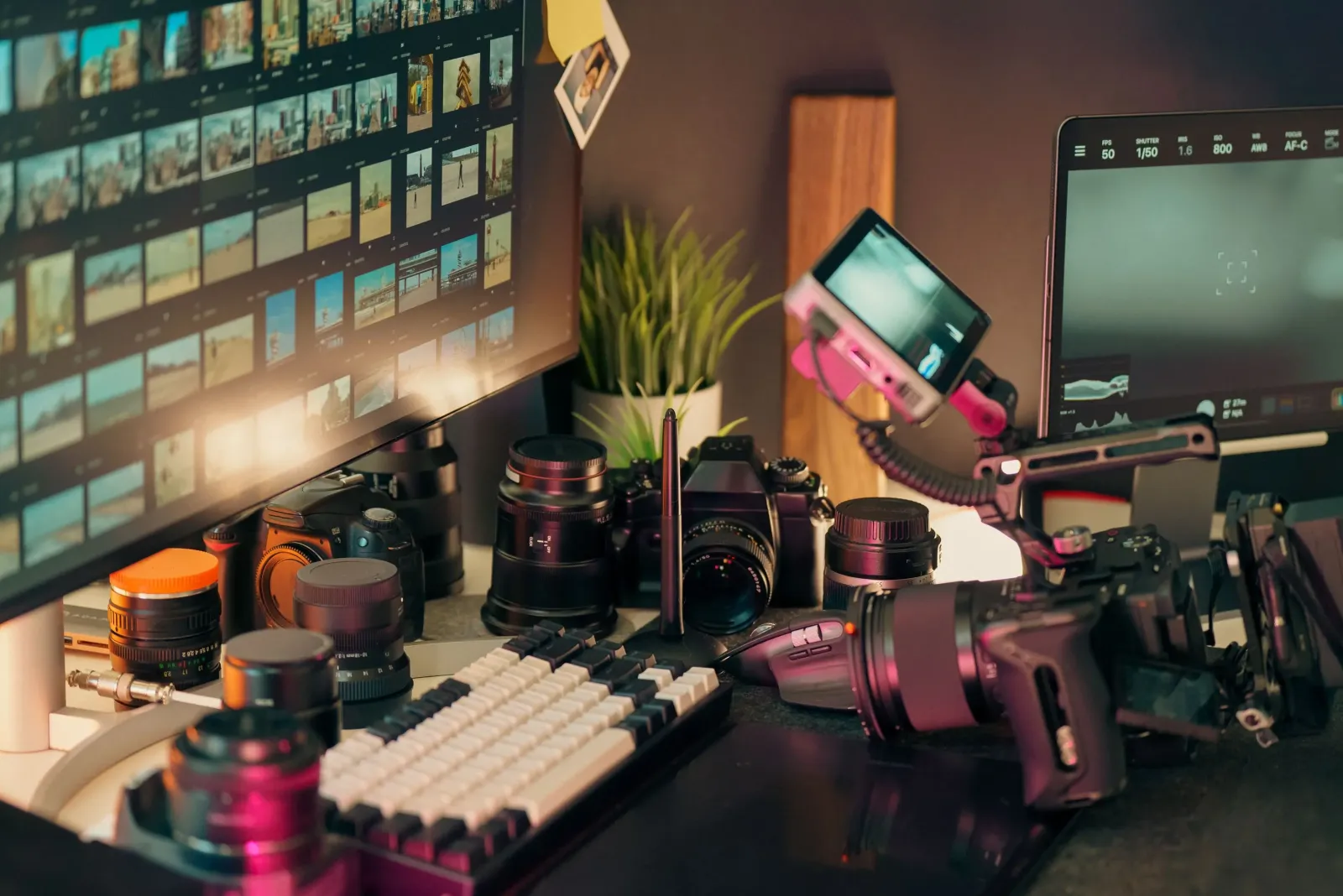 Organised content asset library in Aetopia